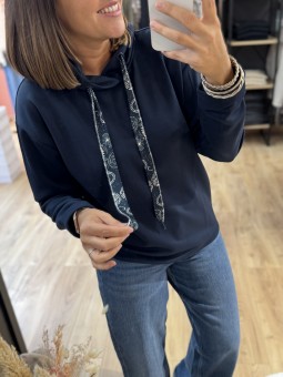 SWEAT KENZO - MARINE