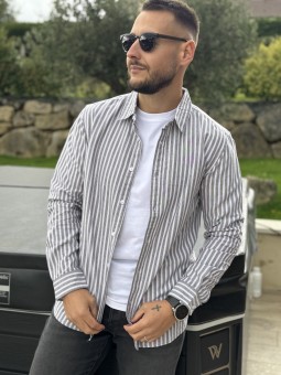 CHEMISE ML COOPER - VERT