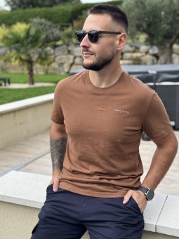 T SHIRT SLIM LINEAR CHEST -...