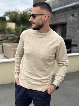 PULL MATT - BEIGE