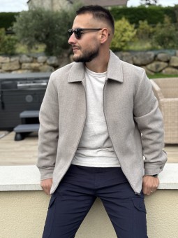 MANTEAU PIERNICK - GRIS