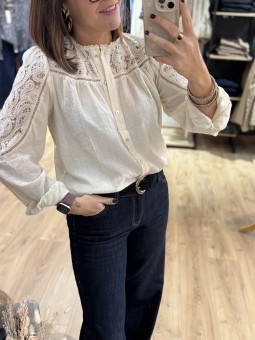 BLOUSE LEILA - BEIGE