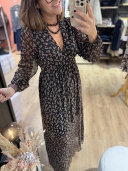 ROBE ELODIE - NOIR