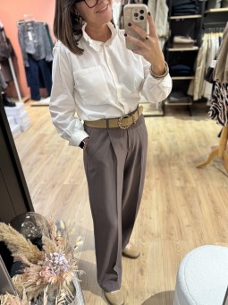 BLOUSE FAUSTINE - BLANC