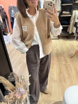 GILET SM NINA - BEIGE