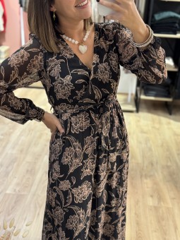 ROBE LONGUE LOUNA - IMPRIME