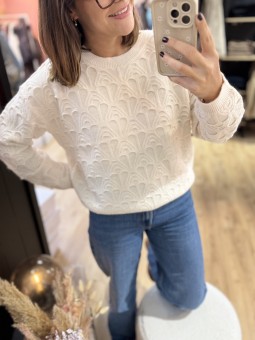 PULL MÉDINE - BEIGE