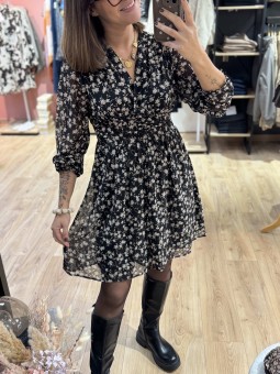 ROBE LOIS - NOIR