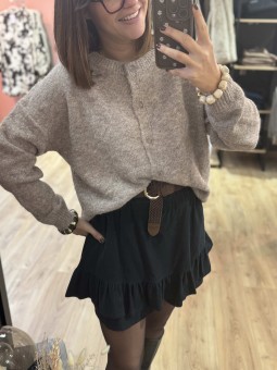 GILET LEONIE - BEIGE