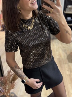 BLOUSE OLIVIA - NOIR