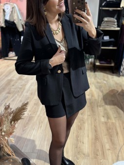 BLAZER SOLANE - NOIR