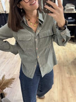 CHEMISE TEKAS - VERT