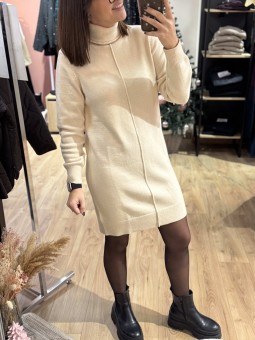 ROBE THALIA - BEIGE