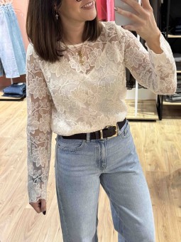BLOUSE LILOU - BEIGE