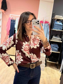 CHEMISE FANNY - BORDEAUX