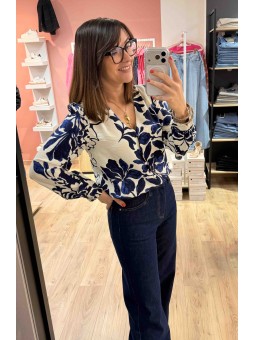 BLOUSE EDITH - MARINE