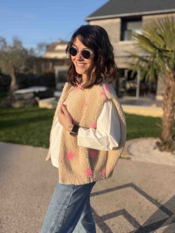 GILET SM SOFIE - BEIGE