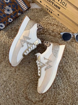 BASKETS FAUSTINE - BEIGE