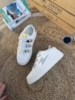 BASKETS MAGGIE - JAUNE