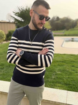 PULL KRIZZ - MARINIERE