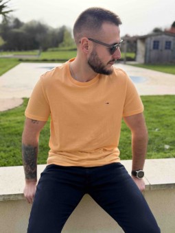 TSHIRT JASPE - ROUGE