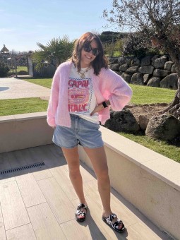 GILET LOLA - ROSE CLAIRE