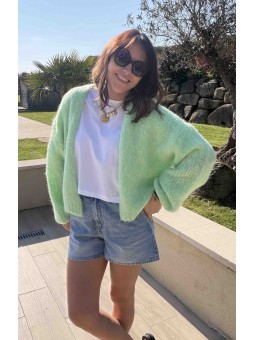 GILET LOLA - VERT POMME