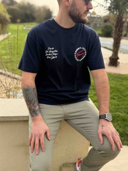 T-SHIRT CIRCLE - MARINE