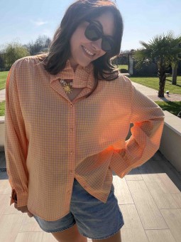 CHEMISE SAFIA - ORANGE