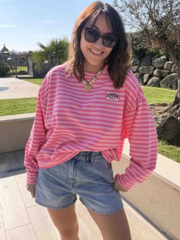 SWEAT ALICIA - RAYURE