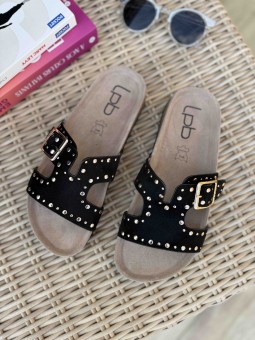 SANDALES NEIS - NOIR