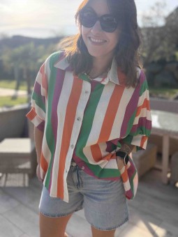 CHEMISE ERINE - RAYURE