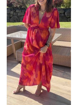 ROBE JULIE - ORANGE
