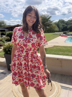 ROBE JULIE - BLEU