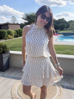 JUPE JOANIA - BEIGE