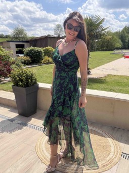 ROBE RDOLSOU - VERT FONCE