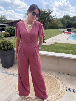 COMBI-PANTALON NOURIA - ROSE