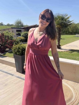 ROBE FANNY - ROSE