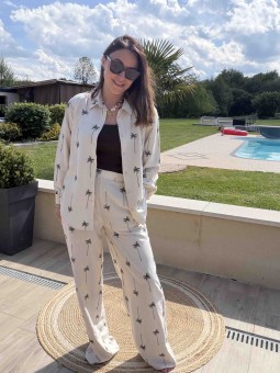 PANTALON PALMIER - BEIGE