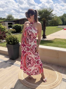 ROBE RARIA - MULTICOLOR