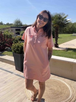 ROBE MARIA - ORANGE