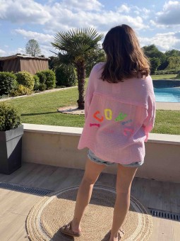 CHEMISE CLAUDIA - ROSE