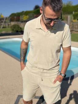 POLO GALIERA - BEIGE