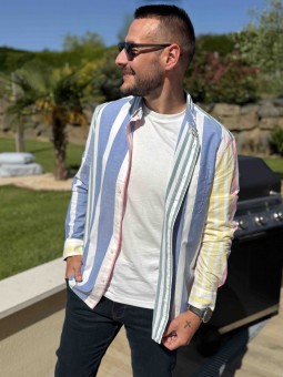 CHEMISE OXFORD FUN -...