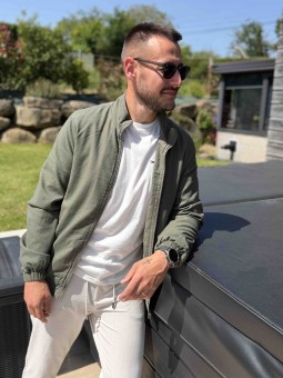 VESTE TREY - KAKI