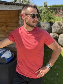 TSHIRT JERSEY C38 - ROUGE