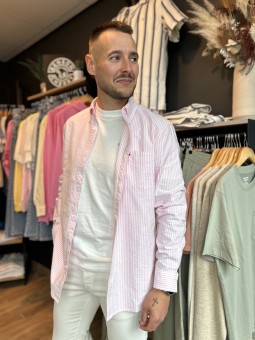 CHEMISE OXFORD - ROSE