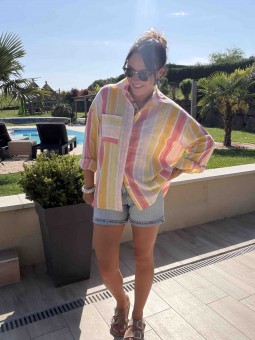 CHEMISE ALICIA - ROSE