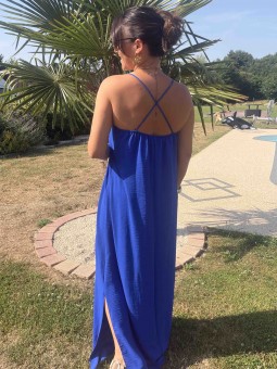 ROBE LONGUE NINO - ORANGE