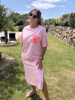 ROBE LE SOLEIL - ROSE
